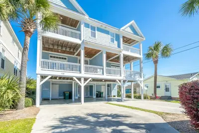 Image de Bleu Caroline: 6 duplex Br / 4 Ba - 1 côté à Kure Beach, pour 15 personnes