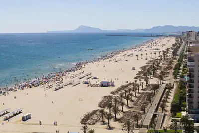 Infante 12º - À Playa Gandia, Vue Sur La Mer