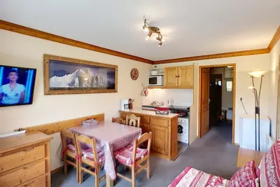 Image de Joli 2p pour 5 pers, 30m², sud, Les Menuires - Pied des pistes, Proche Piou-Piou & commerces