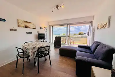 Image de Quiberon - 2 pièces rénové avec wifi, parking et balcon - Animaux admis