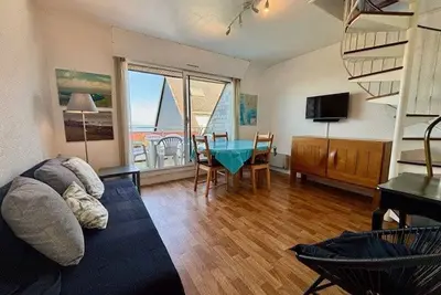 Image de Quiberon - 2 Pièces + Mezzanine avec 2 Balcons, Parking, Près de la Mer