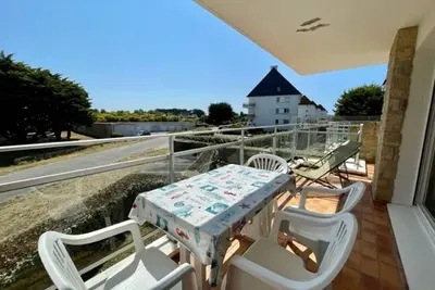 Image de Quiberon - Bel appart T2 35m² - Plage à 100m, balcon sud, parking, animaux ok, options disponibles