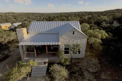 Image de La Pauline, une Casita de luxe d'une chambre à Hill Country Casitas