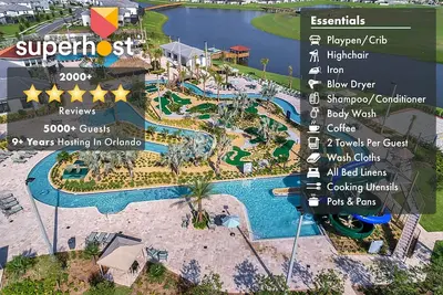 Image de Parc aquatique gratuit! Nouveau Home w / Pool 5miles to Disney!