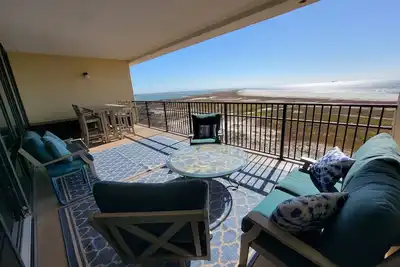 Vue depuis le sommet! Condo Holiday Isle sur la magnifique île Dauphin 7ÈME ÉTAGE! !