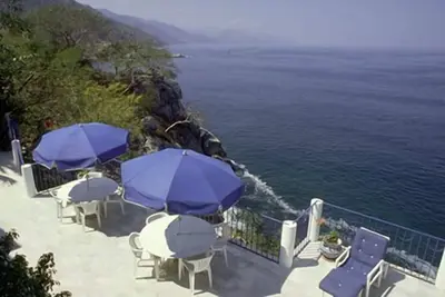 Cliffside Villa - OBSTRUÉS Ocean Vues, sud de Puerto Vallarta