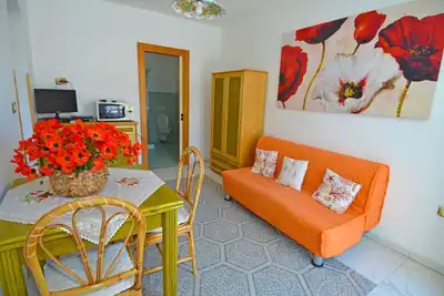 Appartement avec grand jardin et parking à quelques pas de la mer