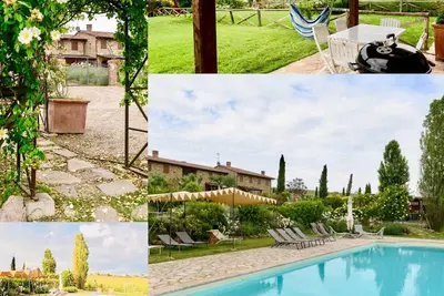 Image de Ornellaia maison de 2 chambres avec piscine, Ac et Wifi