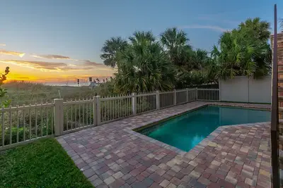 Image de Maison 6 chambres au bord de la plage avec piscine privée