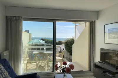 Image de Appartement face mer, Vue sur baie de la Baule 2\/4 pers, parking privé