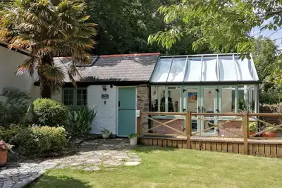 Image de Le studio, Perranporth. Un joli chalet, parfait pour les couples et un chien.