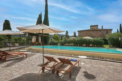 Appartement au premier étage avec une belle vue panoramique