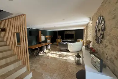 Image de Maison de caractère avec piscine