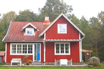 Image de Cottage à 100 m du lac Kösen, bateau, pêche, cabane, bac à sable, vélos, Wi-Fi