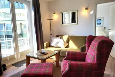 Duhner Düne Apartment 20, non fumeur, WiFi, ascenseur, balcon, chaise de plage sur la plage (en saison)