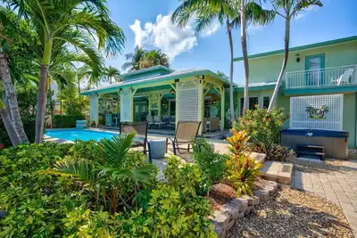Image de P55 - Belles maisons de 3 chambres avec piscine privée et bain à remous. Je paradis tropical.