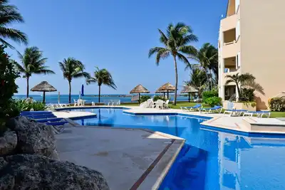 Image de Vacances sur la plage de luxe Puerto Aventuras, Cancun, au Mexique