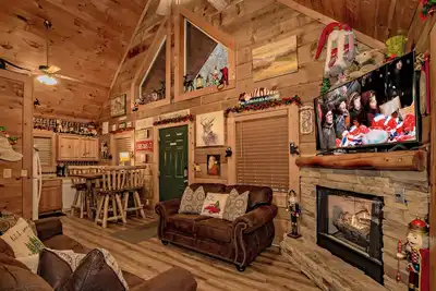 Image de Un chant de coeur de montagne. Bien aménagé, près de toutes les attractions! Escapade abordable dans les Smokies.