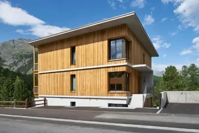 Appartement de vacances Pontresina pour 1 - 2 personnes avec 1 chambre à coucher - Appartement de va
