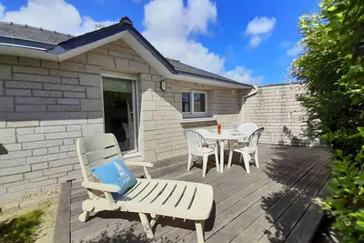 Image de Maison cosy à Carnac Plage, 500m de la mer, terrasse sud, parking, petit animal accepté, non fumeur