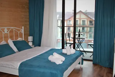 Image de Appartement en bois à New Gudauri, Géorgie