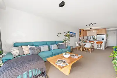 Image de Appartement chic 2 chambres / 2 salles de bain avec vue sur la ville