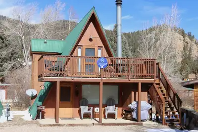 Image de Ski in & out, Sur la rivière, Près des étangs de pêche, Grande terrasse, Escaliers en colimaçon