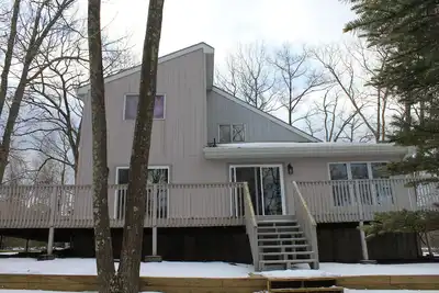 Image de Retraite Chalet Bleu Woodland
