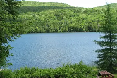 Image de Great For Time Alone! Waterfront Cabin - Chiens bien élevés Bienvenue. Allez au bord du lac!