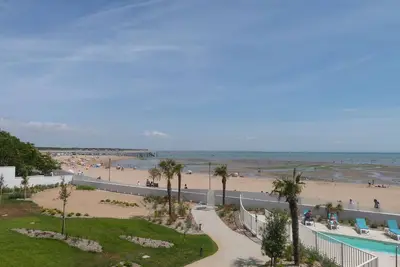 Image de Appartement plage, piscine, balcon, animaux, parking