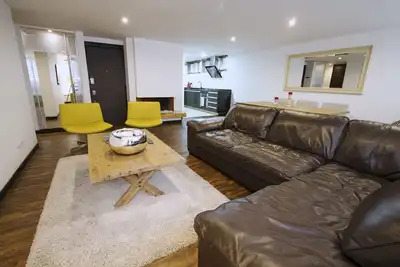 Image de L'appartement a un design minimaliste Bogota,