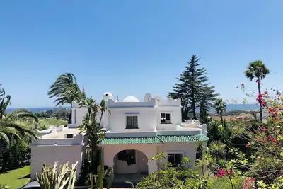 Image de Villa vue imprenable mer et golf, proche Puerto Banus Marbella