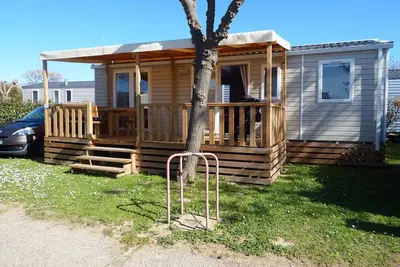 mobile home 2018 avec terrasse