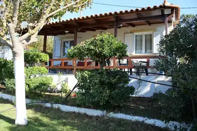 Image de Chalet rustique sur la plage, jardin, terrasse | Ilia, Péloponnèse