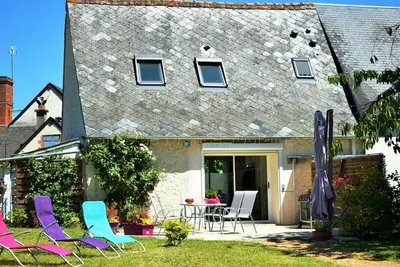 Image de Gîte de charme en Touraine avec clim, jardin et toutes commodités incluses, proche Châteaux de la Loire