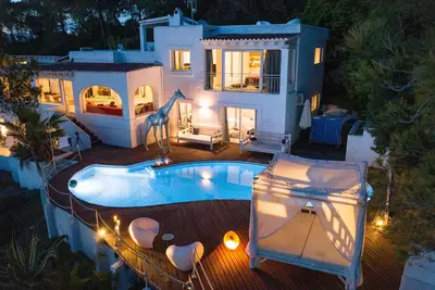 Image de meilleures vues sur la colline d'Ibiza, 5 chambres, 12 personnes, 5 min d'Ibiza
