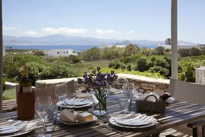 Image de Kallisti Myrtia · Villa de vacances idyllique - Vues, jardin, près de la plage