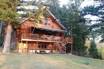 Image de Maison En Bois Sur Le Lac Petit De Bitterroot