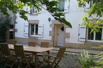 Image de Plage a pied, maison 8\/9  personnes. 29sud.