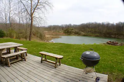 Image de Maison isolée sur Rock Quarry Pond