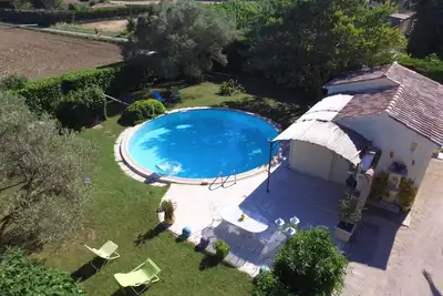 Le Petit Mazet  avec  sa Piscine  Privee