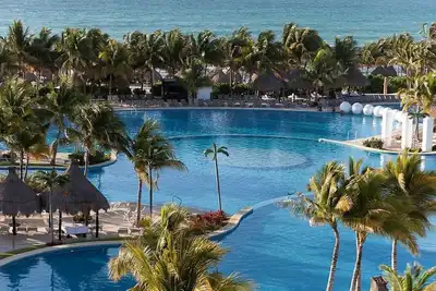 Image de Nouvelle liste! - Suite de luxe avec jardin sur la plage et le golf du complexe Vidanta Riviera Maya