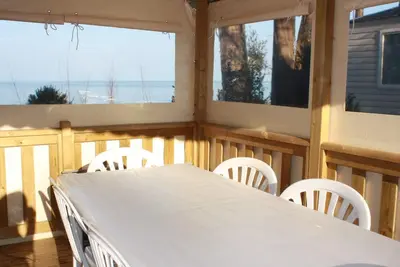 Image de Le Rêve Bleu - Mobilhome 4\/6 personnes dans le Village vacances du Conguel