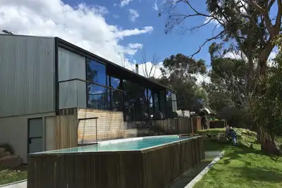 Image de Geto - Maison de vacances avec piscine en bord de rivière