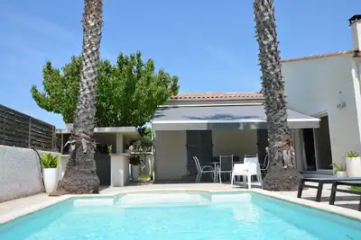 Image de A 3mn De La Plage, Contemporaine, Calme, Confort, Climatisation, piscine au sel