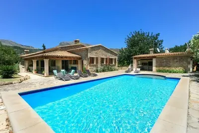 Image de Charmante maison de campagne avec jardin verdoyant et piscine privée près de Pollensa!