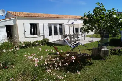 Image de Maison de plain-pied à 100m de la plage, jardin clos.