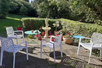Image de Idylle au bord du ruisseau, grand jardin, 4 km de l'A7 + A71