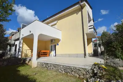 Image de Appartement de vacances Krk (Stadt) pour 1 - 4 personnes avec 2 chambres Ă coucher - Appartement de