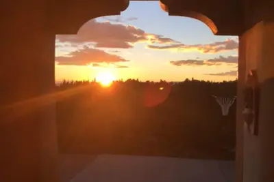 Image de Perfection de Santa Fe: une vue imprenable. Belle maison. Calme, serein, cadre.
